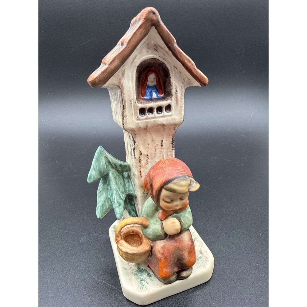 Early Hummel TMK1 #84 Worship Figurine 1935 Goebel Germany Ceramic Vintage